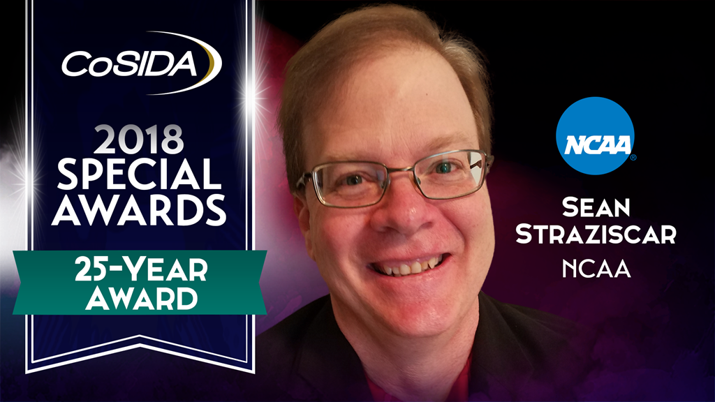 Special Awards Salute: Sean Straziscar (NCAA), 25-Year Award
